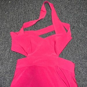 Small NBD X Naven pink cutout dress